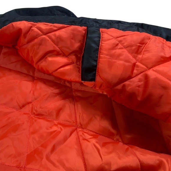 South Pole Jacket Mens 3XL Black Bomber MA-1 Flight Zip Pocket Streetwear - Picture 8 of 13